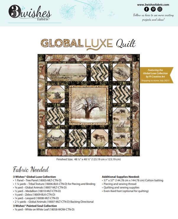 Global Luxe Quilt 